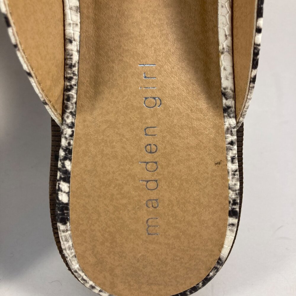 Madden girl mattie snakeskin mule 8.5 - Picture 9 of 9